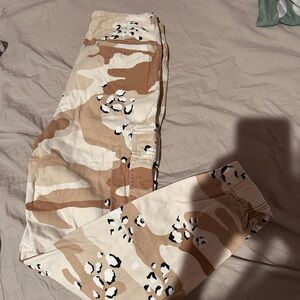 Camouflage Cargo Pants